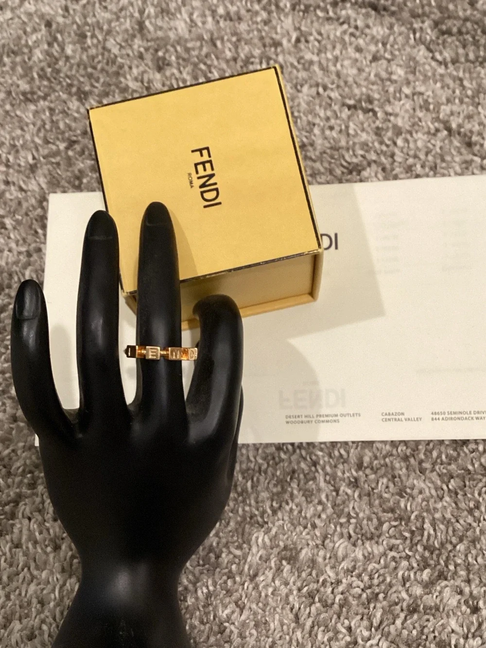 Fendi ring